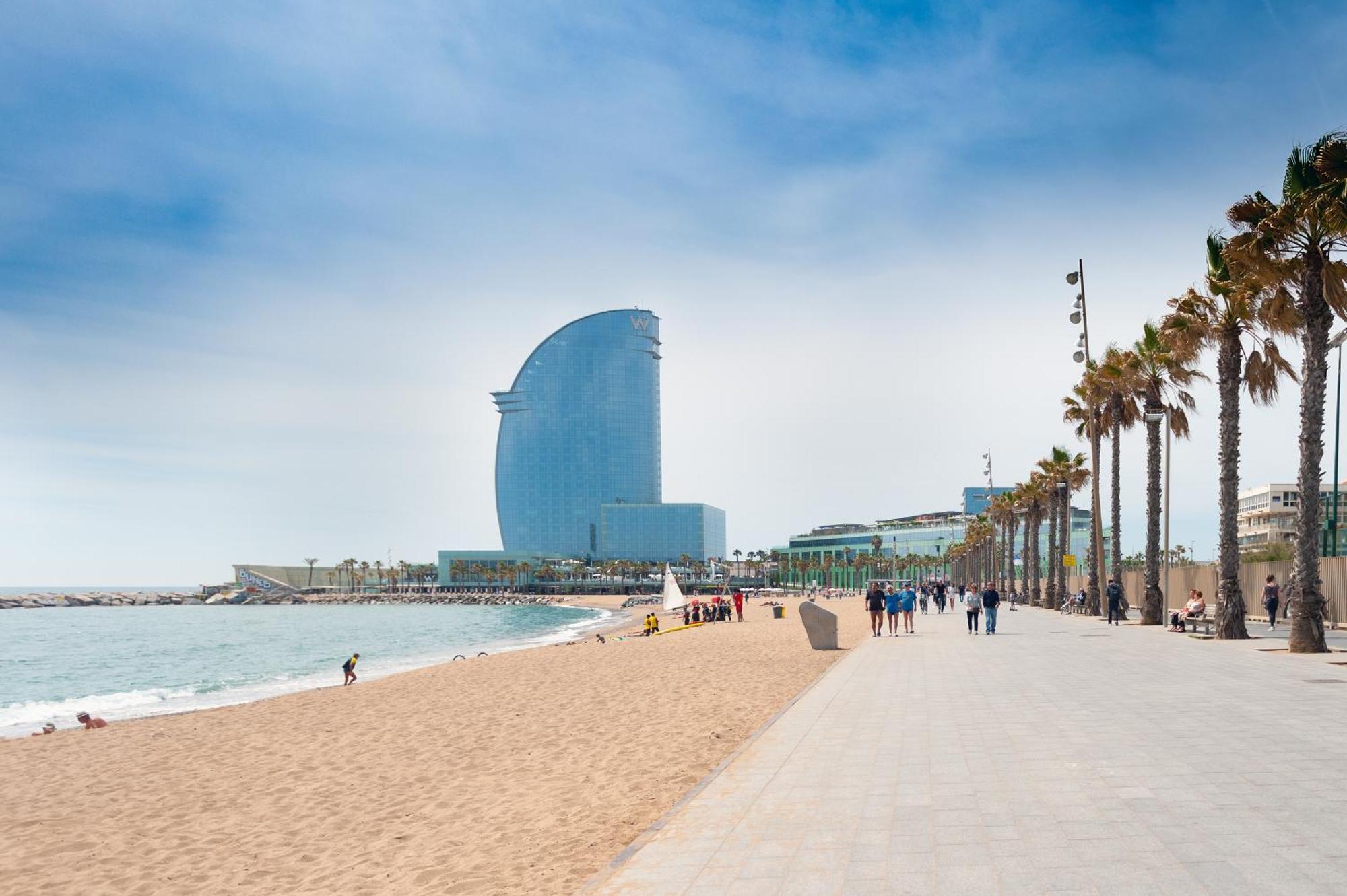 Luxury Apartment Close To The Beach Барселона Экстерьер фото